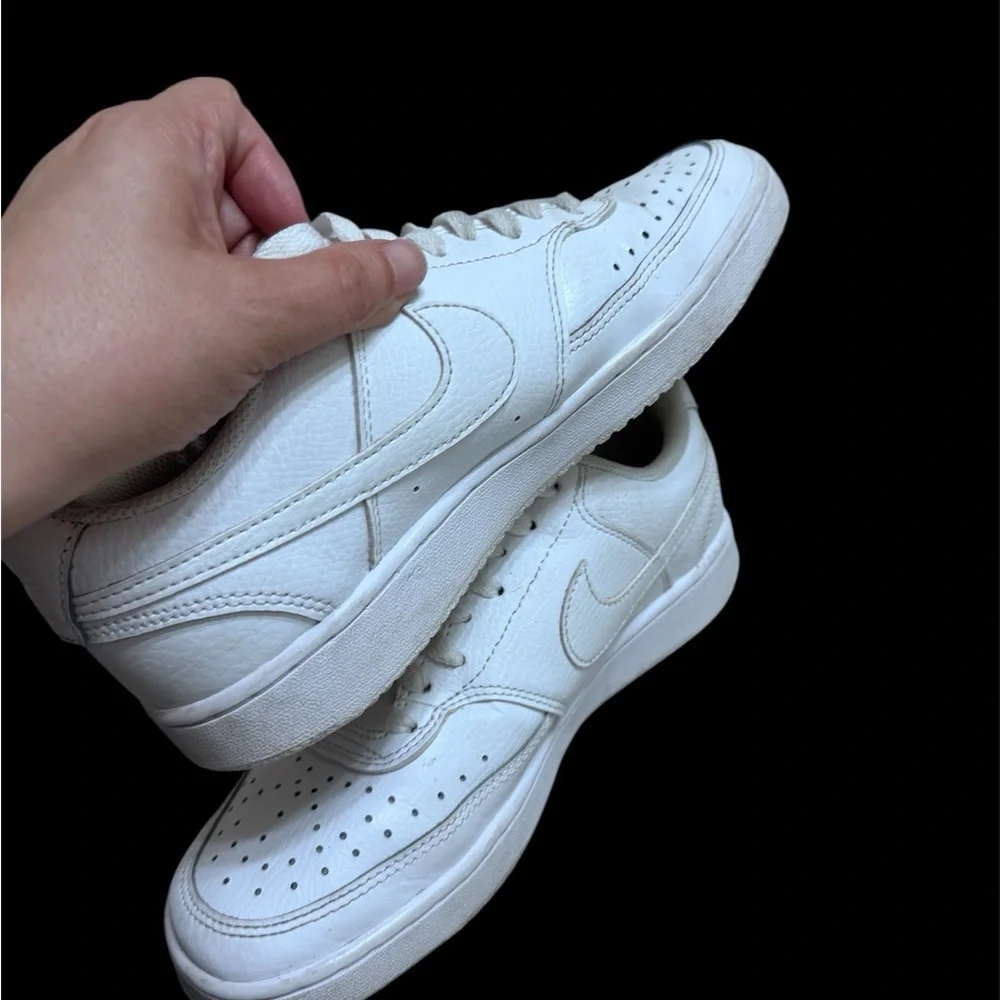 Nike Women's All-White Sneakers